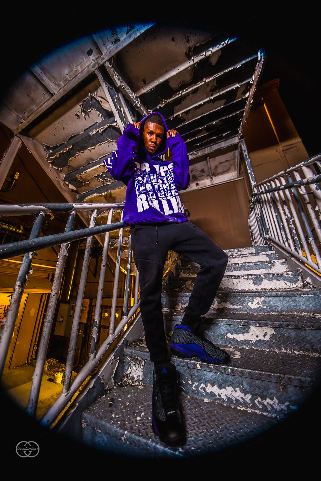 002 – Purple Voltage Hoodie