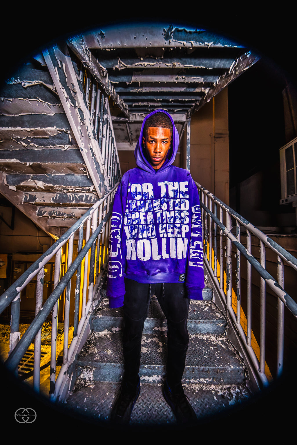 002 – Purple Voltage Hoodie